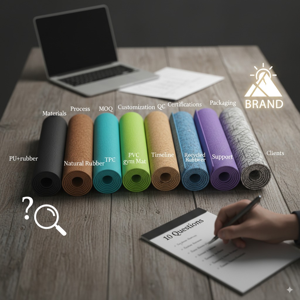 Key Questions for Choosing a Yoga Mat Manufacturer