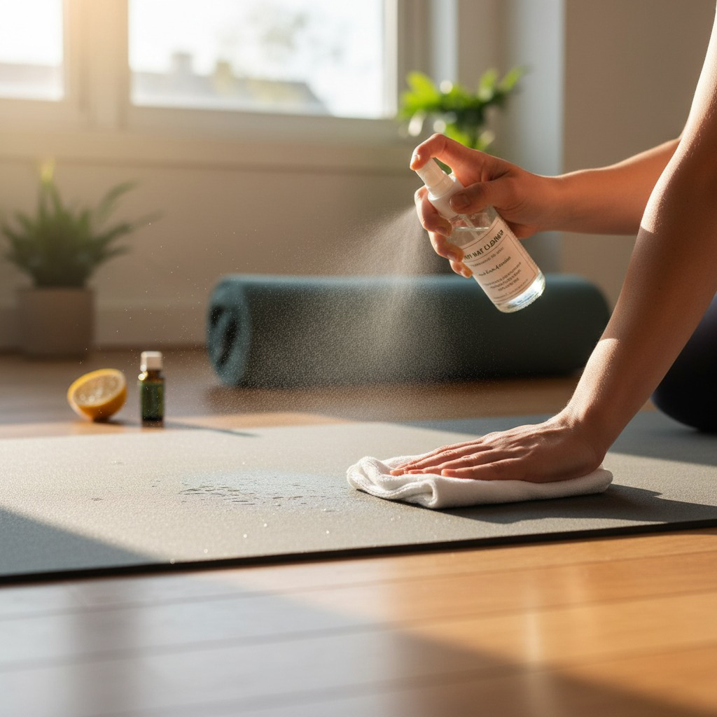 How to Clean a Yoga Mat -3