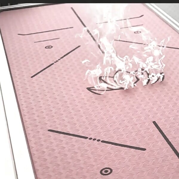 Precision laser engraving machine for custom yoga mat patterns