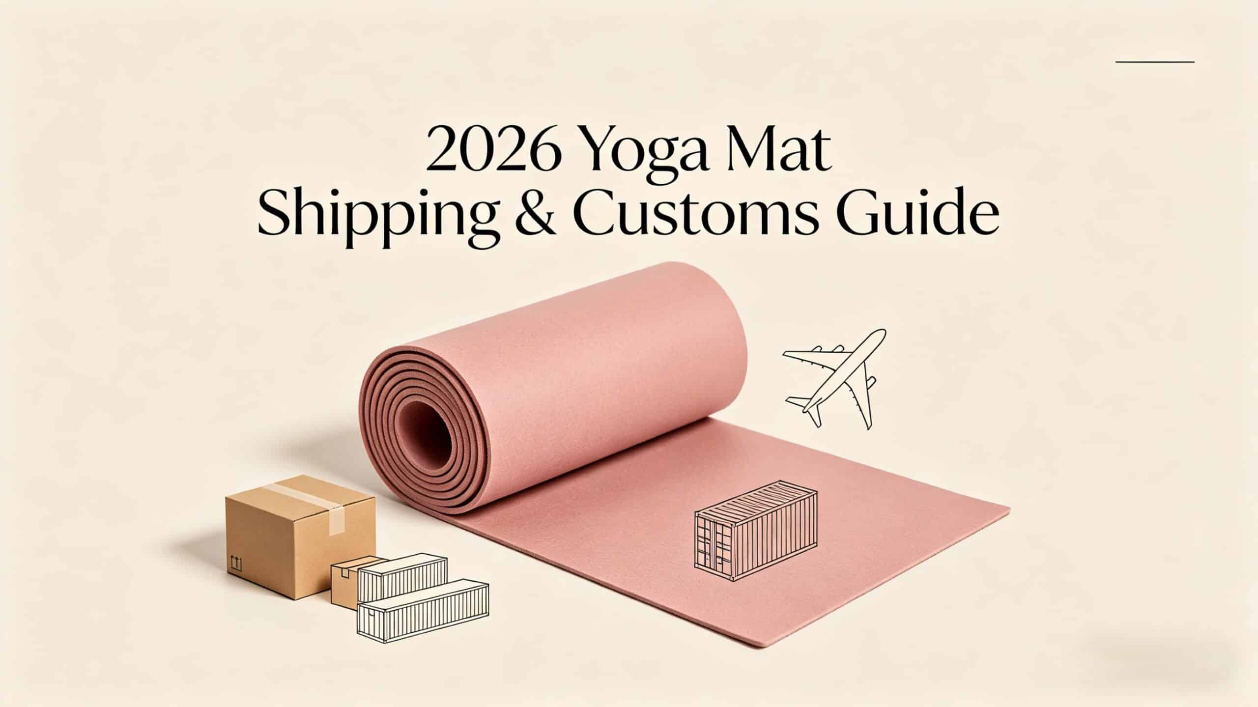Global logistics for wholesale yoga mat distribution